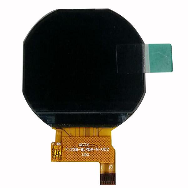 Small Circular LCD Display , Round LCD Module Spi MCU Interface 1.22 Inch 5