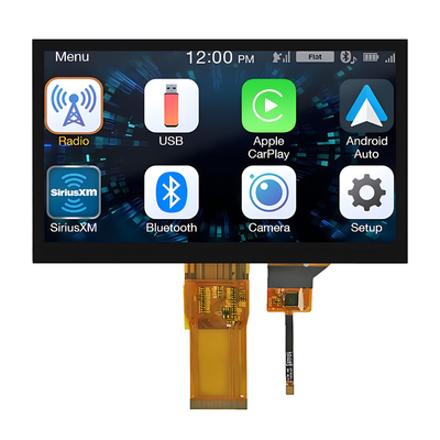 7&quot; Inch IPS TFT LCD Touch 1024x600 Full Viewing Angle RGB Interface