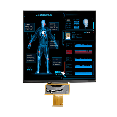 High Brightness LCD Panel 1000 Nits 7.6-Inch IPS Square TFT LCD Display 800x800 Dots With MIPI Interface