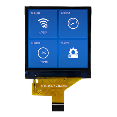 SPI Interface 1.54 Inch TFT Display 240x240 Dots 10 Pin ZIF Connection