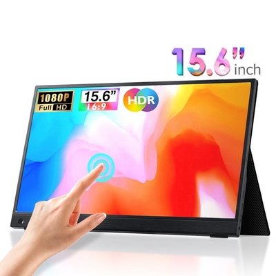 Portable Gaming Monitor 15.6 IPS 1080P HDR Compatible with Multi-Devices