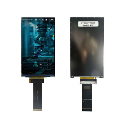 5 Inch TFT LCD Display Module, 480x854 RGB Interface | Industrial Grade, Wide Temp (-20°C ~ 70°C) for USA & Germany