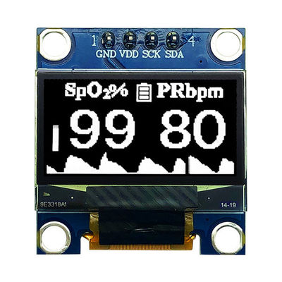 0.96-inch OLED Display Module – I2C Interface, Ultra-Compact, High Brightness, Industrial Grade, White/Blue Options
