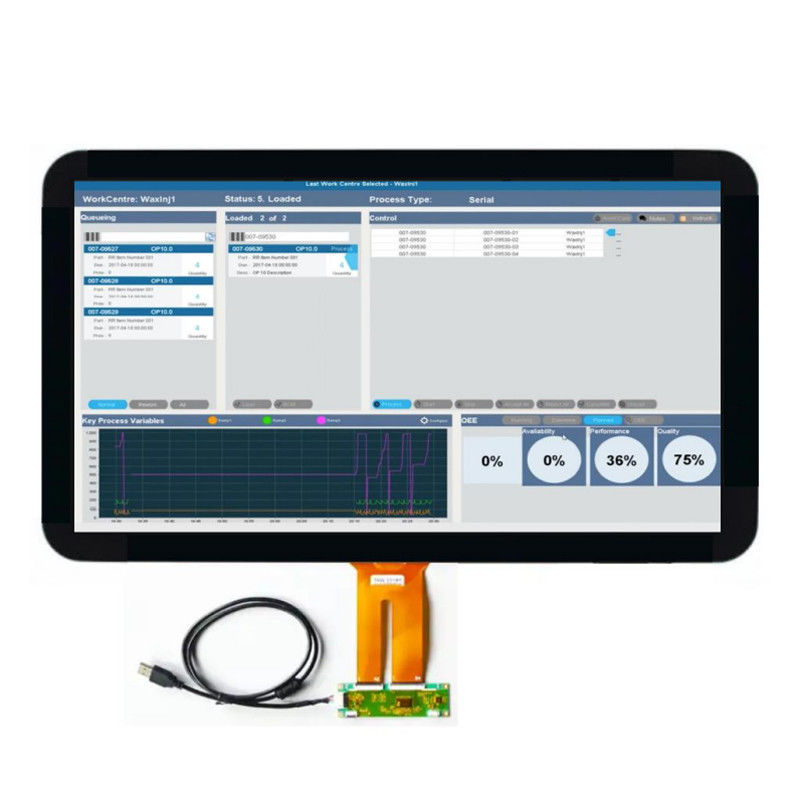 Pcap Display Table PCAP TFT Display 21.5 Inch FHD 1920*1080 Resolution, LVDS 21.5 Inch TFT ...
