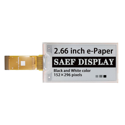 Price Tag 2.66 Inch Reflective Mode ESL Display 152x296 Dot Resolution