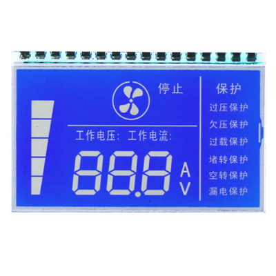 Customized segment screen Bluetooth speaker displays temperature, voltage, current, oxygen generator, segment LCD