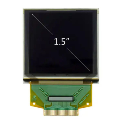 1.5 Inch 128x128 Dots 262k Color AMOLED Display ZIF Type UG-2828GDEDF11 SSD1351 Controller