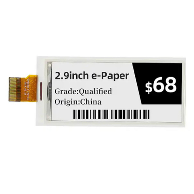 Fast Refresh Eink 2.9 Inch 296x128 Resolution Black White Red E-Ink Epaper Display Module