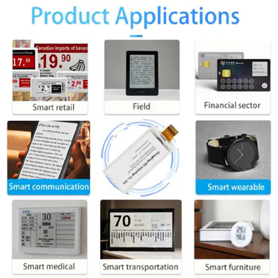 Fast Refresh Eink 2.9 Inch 296x128 Resolution Black White Red E-Ink Epaper Display Module