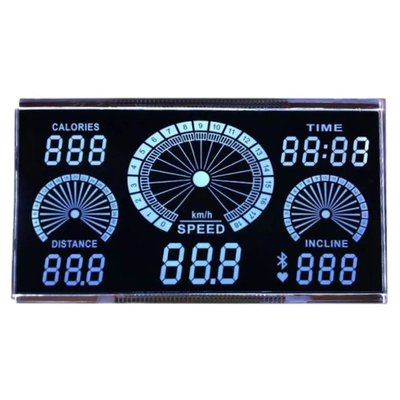 Custom Segment LCD Display For Forklift Gauge Cluster Number Display, Monochrome LCD Display