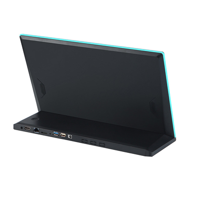 14 Inch Desktop Android Touch Screen Advertising Display L-Shaped POE Monitor