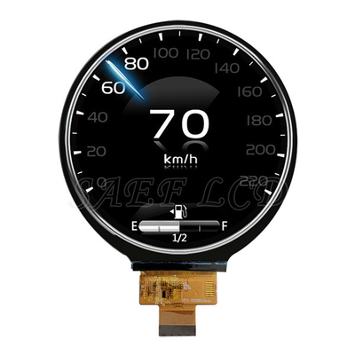 Automotive Grade 4 Inch 720 X 720 Dots Round TFT LCD Display MIPI Interface 1000nits