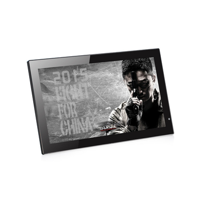 14 Inch 1920x1080 Touch Industrial Display, IPS Full HD Digital Signage Display And Advertising Player