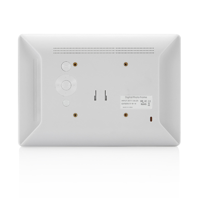 Wall Mounted 10.1 Inch Digital Photo Frame 1280x800 IPS Screen Automatic Rotation Image And Video Function