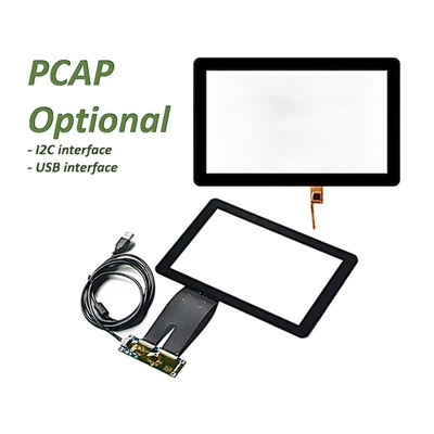 7 Inch TFT LCD Display Wide Temperature Operation RGB 1024x600 50pins HMI Screen