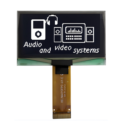 Monochrome OLED Display Module 2.42 Inch White Blue Yellow Green 6800 8080 Interface