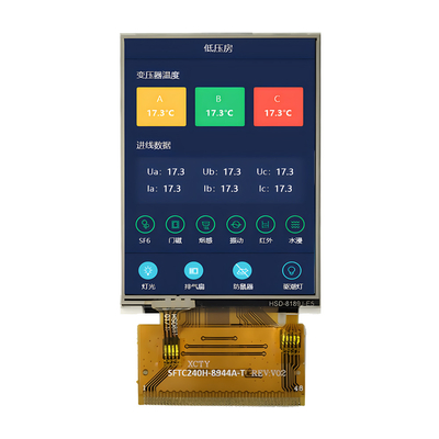 TFT LCD Factory Supply 2.4 Inch QVGA 240x320 Dots MCU&amp;RGB Interface With RTP