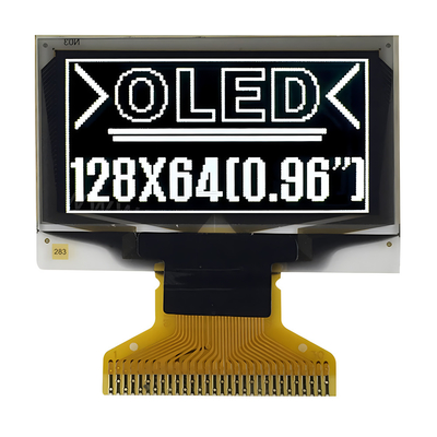 OLED Display Factory China 0.96 Inch 128x64 Dots OLED Graphic Module Single Color SPI Interface