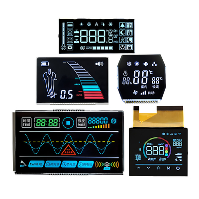 Customized TN HTN Monochrome LCD Display Screen For Electricity Meters