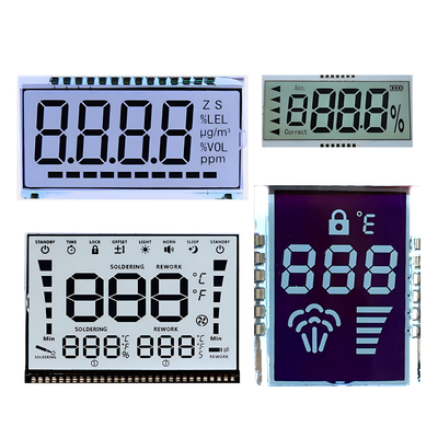 Custom 7 Segment LCD Panel Touch Screen Display LCD Manufacturer