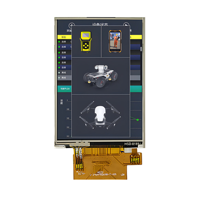 2.4-Inch High Brightness 800nits IPS TFT Display 240x320 Dot Matrix Module