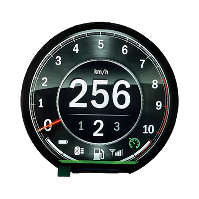 2 Wheeler Automotive TFT LCD 3.6 Inch 544x506 RGB Circular Display