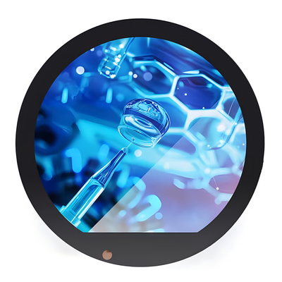 2 Wheeler Automotive TFT LCD 3.6 Inch 544x506 RGB Circular Display