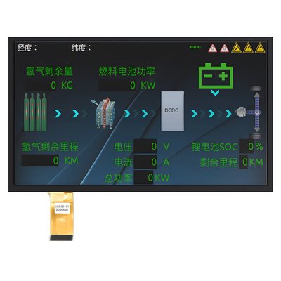 High Brightness 1000 Nits 13.3 Inch IPS TFT LCD Display FHD Resolution with EDP Interface