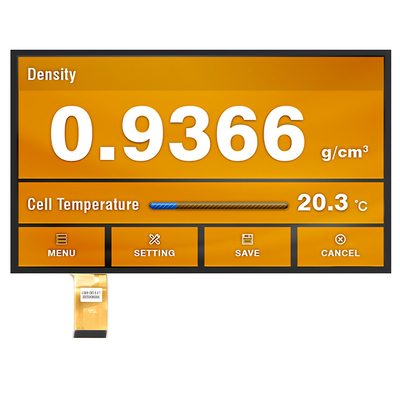High brightness 13.3 Inch PCAP HDMI TFT LCD Display 1920x1080 Dots 1000nits EDP Interface