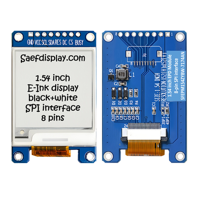 SPI E-Ink Display 1.5 Inch Black And White 152x152 Dots 1.54" E-Paper Display