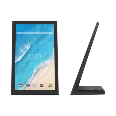 L-shaped 14 Inch Android Touchscreen Monitor Built-in 2GB+16GB Memory With RJ45 POE HDMI