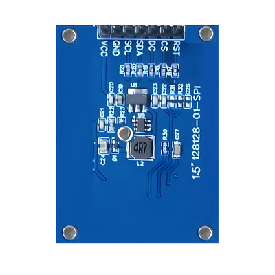 SPI 1.5-Inch OLED Display 128x128 Dot Matrix SSD1327/SH1107G White / Blue Fonts 7-Pin Module