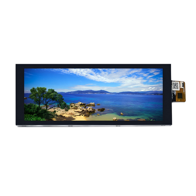 High Brightness Capacitive Touch TFT 6.86 Inch 400x1280 Dots FL7707 Driver MIPI Interface