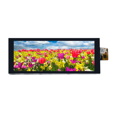 High Brightness Capacitive Touch TFT 6.86 Inch 400x1280 Dots FL7707 Driver MIPI Interface