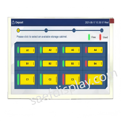 5.7-Inch TFT IPS Display Module with 640x480 Resolution, 5000 Nits Brightness, and RGB Interface