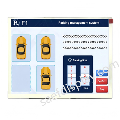 5.7-Inch TFT IPS Display Module with 640x480 Resolution, 5000 Nits Brightness, and RGB Interface