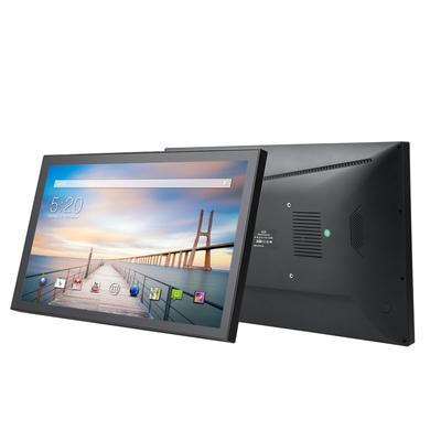 18.5 Inch Android Touch Screen Monitor KR3568 IPS Display No Camera Vesa Wall Mounted With POE RJ45 Port