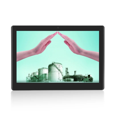 18.5 Inch Android Touch Screen Monitor KR3568 IPS Display No Camera Vesa Wall Mounted With POE RJ45 Port