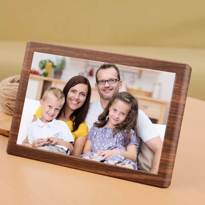 10.1 Inch Smart WiFi Digital Photo Frame HD IPS LCD 1280x800 Resolution 16GB Storage Music Plastic Cloud Share Via Frameo App