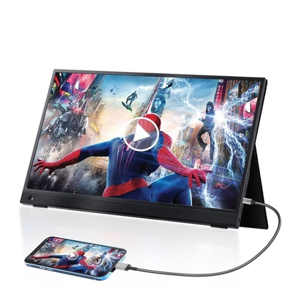 Portable Gaming Monitor 15.6 IPS 1080P HDR Compatible with Multi-Devices