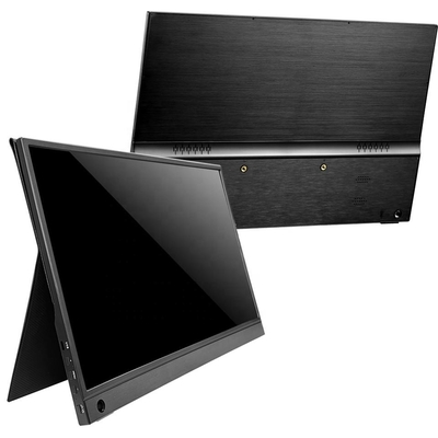 13.3 Inch Touchscreen Portable Monitor , USB C Portable Gaming Monitor with Desktop Stand for Laptop Computer Phone Second/Extend Screen