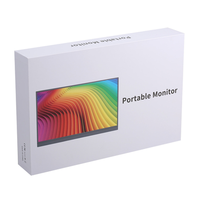 13.3 Inch Touchscreen Portable Monitor , USB C Portable Gaming Monitor with Desktop Stand for Laptop Computer Phone Second/Extend Screen