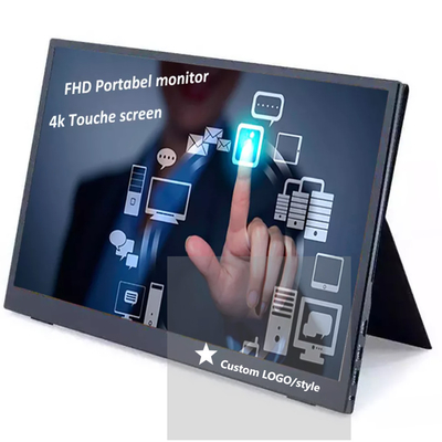 Portable Monitor for Laptop 13.3 Inch,FHD 1080P USB C Travel Monitor External for Computer, Second Display Screen with Kickstand
