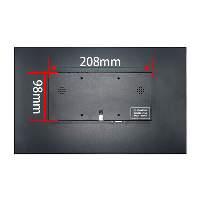 15.6-inch HDMI LCD Portable Monitor HD Resolution 1920*1080 dots for Industrial Control Security Surveillance