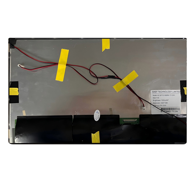 15.6" Industrial Sunlight Readable TFT LCD Display - 1500nits FHD, Wide Temperature, LVDS Interface