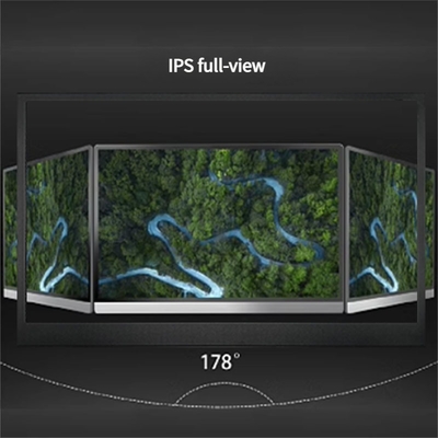 15.6-Inch Industrial-Grade Metal Touchscreen Display Full HD 1920x1080 IPS Panel with 10-Point Capacitive Touch