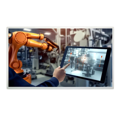 15.6" FHD Industrial TFT Display Wide Temp. Range RoHS Compliant For Europe USA Markets 500 cd/m2 Capacitive Touch Panel