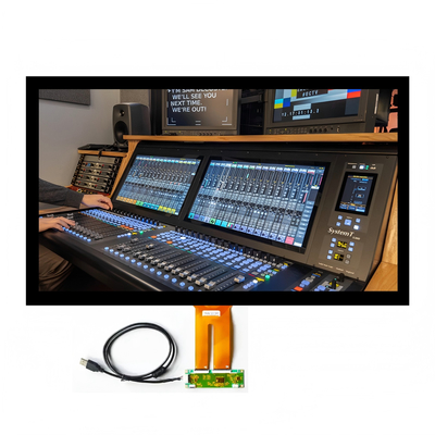21.5" 1000nits High Brightness Industrial TFT LCD - FHD 1080p, Wide Temp, USB Touch, RoHS Certified (SFHD2150A01PT-H20%2)
