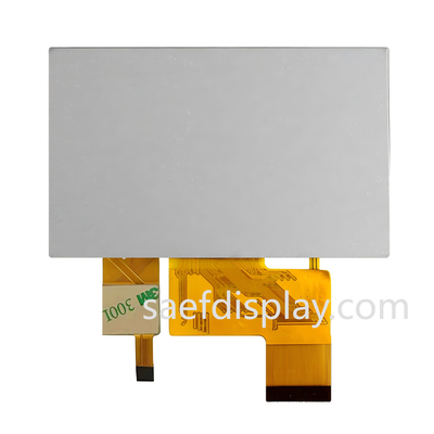 4.3" Industrial TFT LCD IPS Display 480x272 with Capacitive Touch