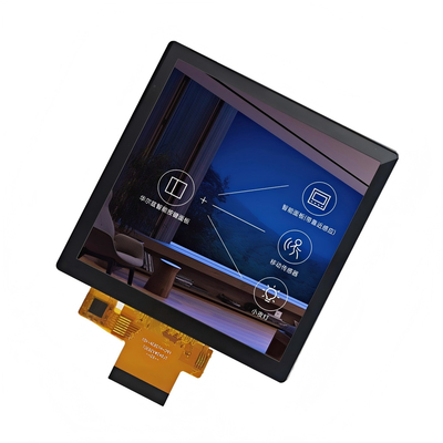 4" Square Industrial TFT LCD (720x720) w/ PCAP Touch, -20°C~70°C Operation, RGB Interface | SFTO400XC-7013ACT